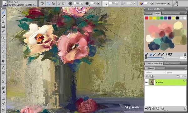 Приложение для создания фото по номерам COREL Painter 2018 (ML) - Multitronic