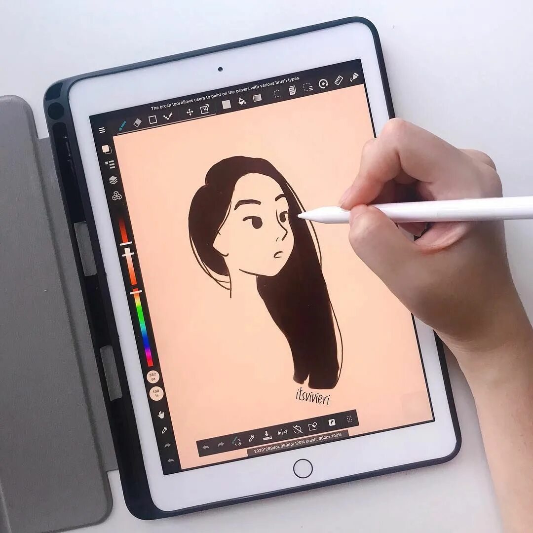 Приложение для срисовки фото на бумагу #tablet #ipad #drawing Dessin, Ipad, Dessin au crayon