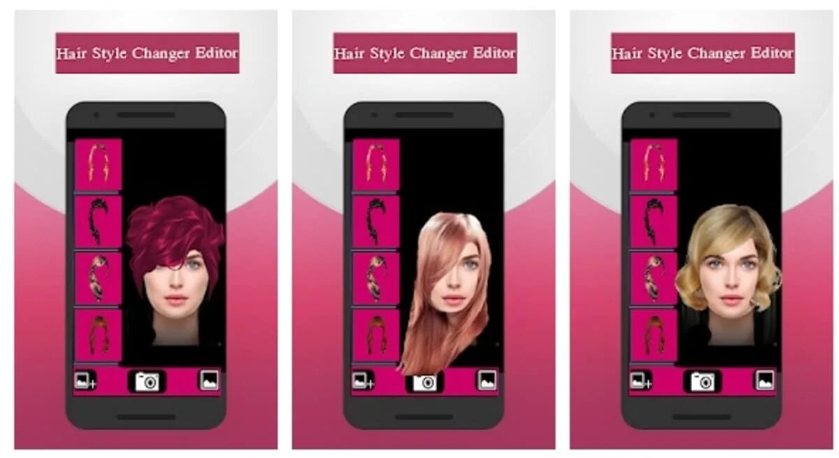 Приложение для стрижки волос на фото 6 Apps To Change Your Look On Android - GEARRICE