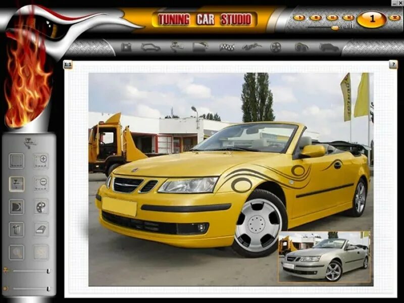 Приложение для тюнинга авто Tuning studios