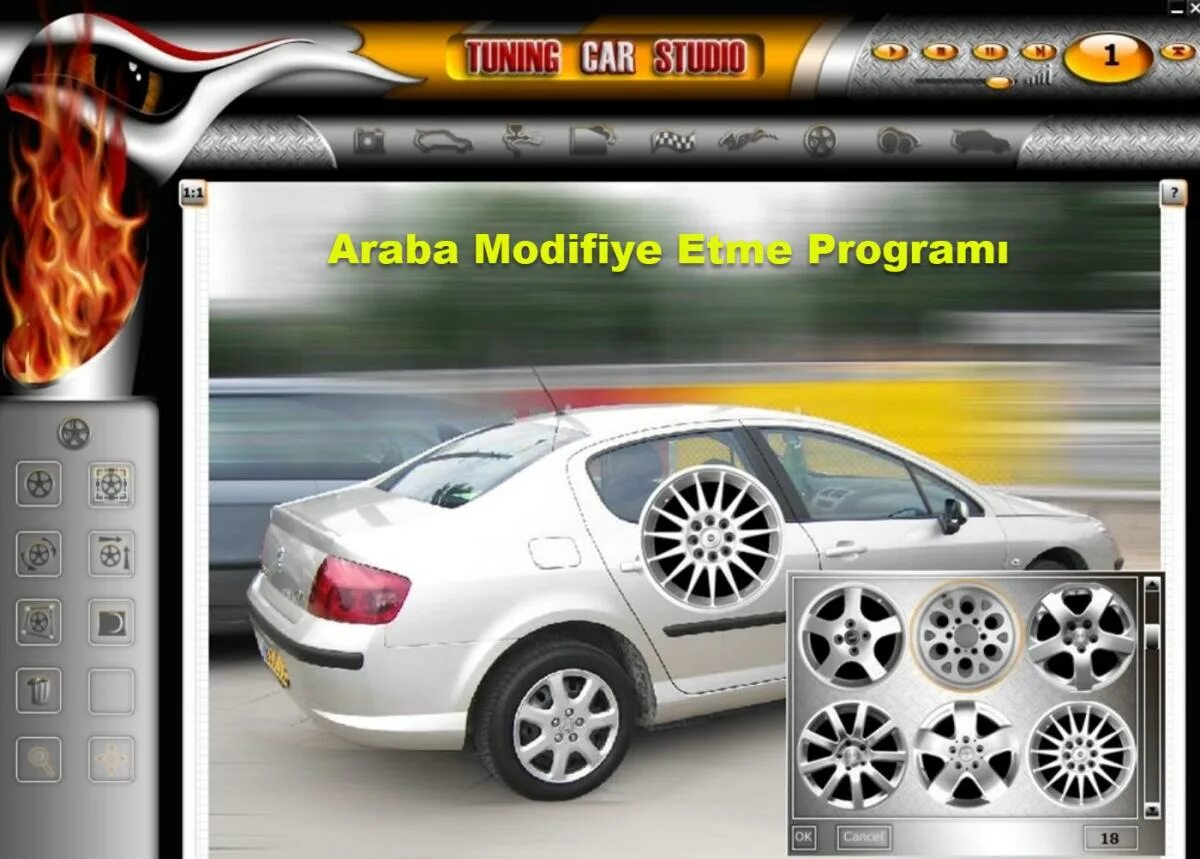 Приложение для тюнинга авто Tuning studio