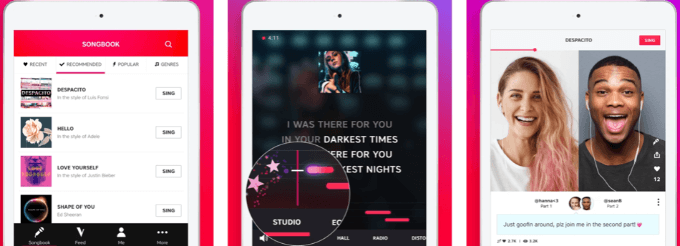 Приложение фото поет песню для андроид 5 Best Karaoke Apps for iPhone and iPad