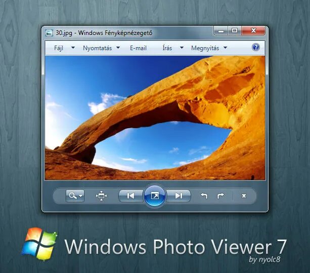 Приложение фото виндовс 7 Windows 7 Photo Viewer 7 style by nyolc8 on DeviantArt