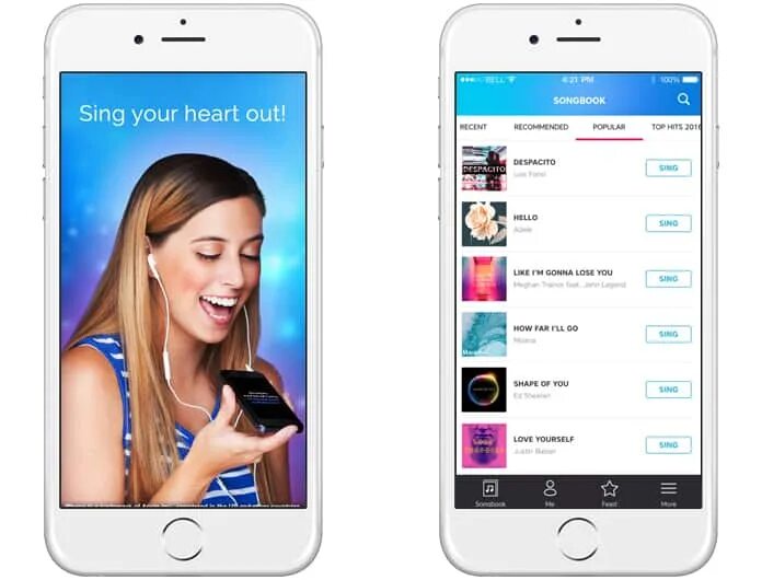 Приложение где поют песни фото 10 Best Karaoke Apps for iPhone and Android 2023