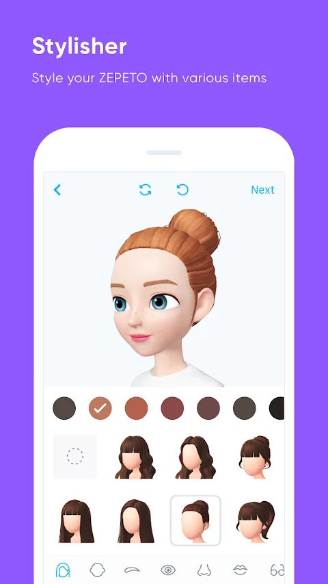 Приложение как сделать прическу Скачать ZEPETO на Андроид - Полная версия Приложения, Лицо, Андроид