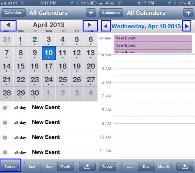 Приложение календарь на год Navigate Your Calendar Even Faster On Your iPhone iOS Tips Cult of Mac