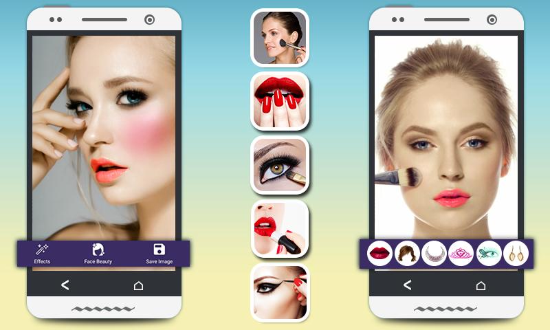 Приложение макияж на фото онлайн Descargar Face Makeup Beauty en PC GameLoop Oficial