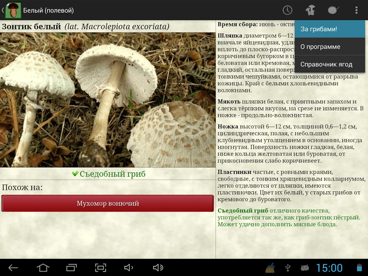 Приложение определять грибы по фото За грибами по-научному: полезные приложения для рыболовов и любителей "тихой охо