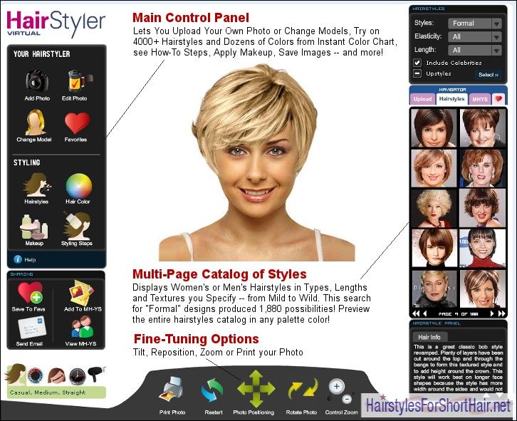 Приложение причесок для женщин Short Hair Styles For Women Over 50 - Bing Images Bob haar, Haarstylist, Bob