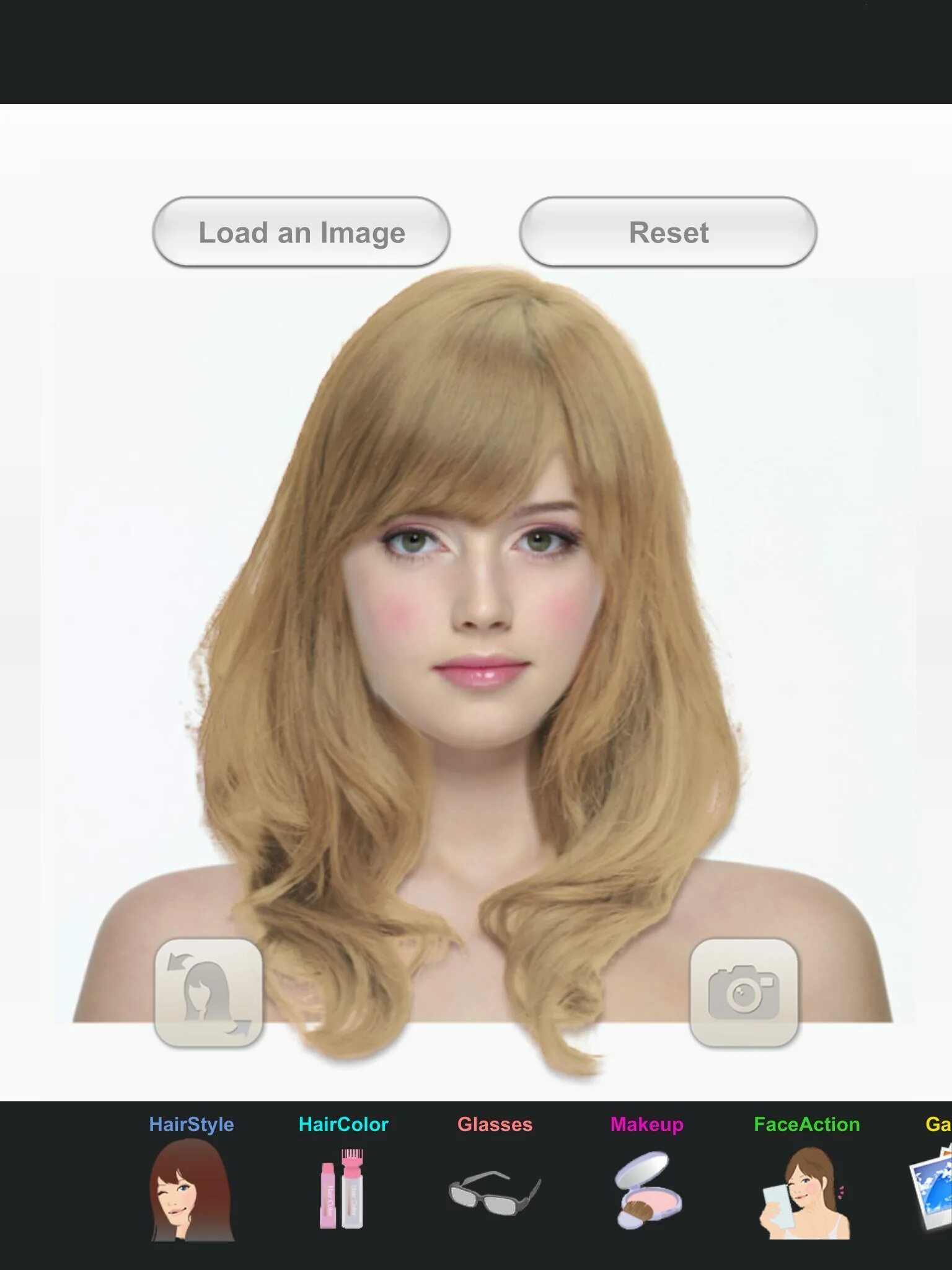 Приложение примерить прическу на свое фото ด า ว น โ ห ล ด Hairstyle Simulator - SimFront APK ส ำ ห ร บ Android