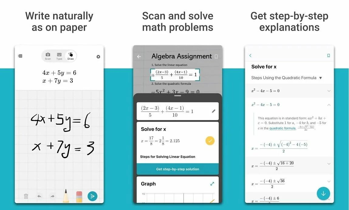 Приложение решающее математику по фото Microsoft Brings Math Solver to Android Math solver, Math homework, Answers to m