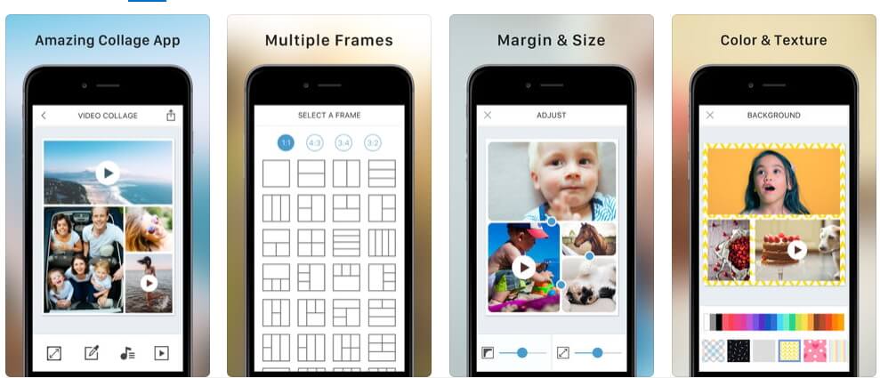 Приложение сделать коллаж из фото айфон Лучшие видео приложения с разделенным экраном для iOS и Android 2024