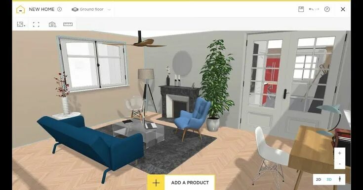 Приложение создать интерьер комнаты Free And Online 3d Home Design Planner Homebyme House Design Software Jwhmss Org