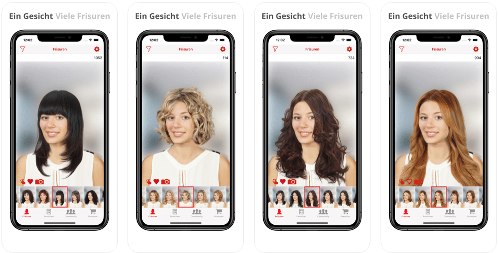 Приложение волосы на фото Die besten Frisuren-Apps für iOS & Android