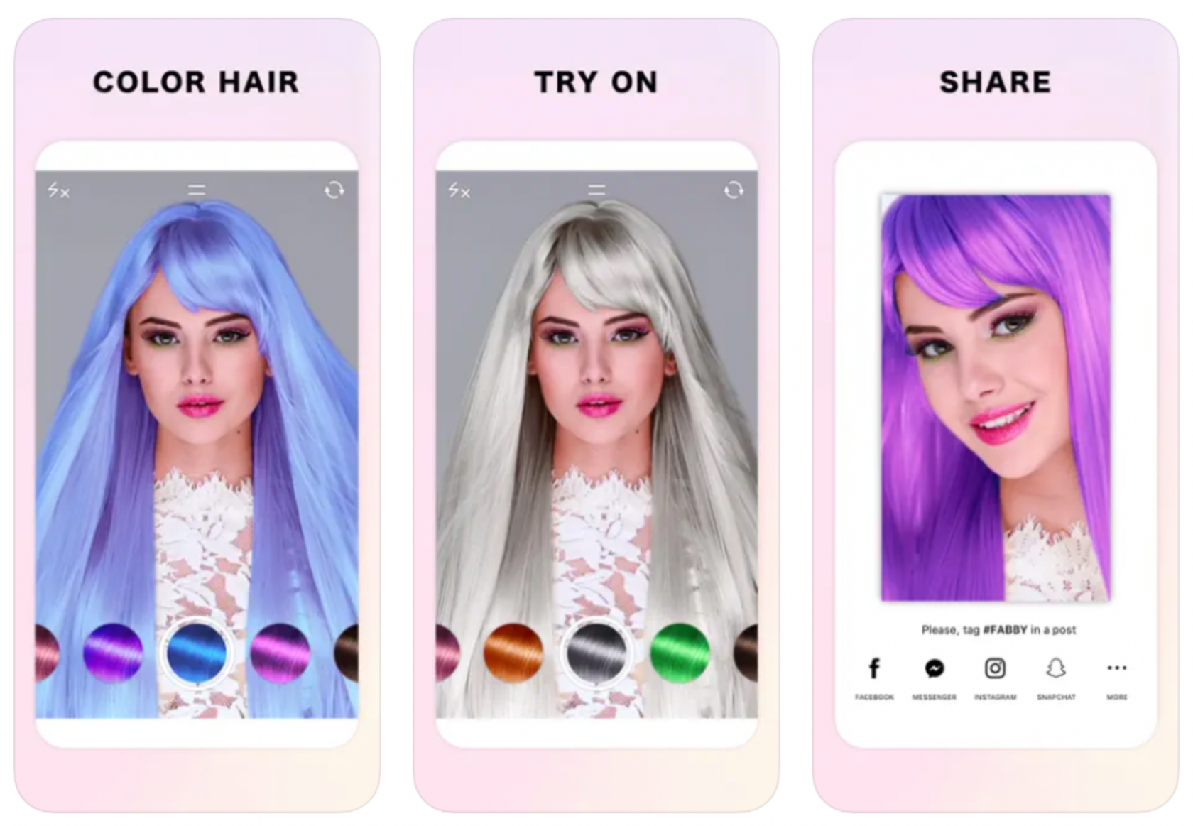 Приложение волосы на фото Wig Try On App Discount xn--h1aahyg1df.xn--p1ai