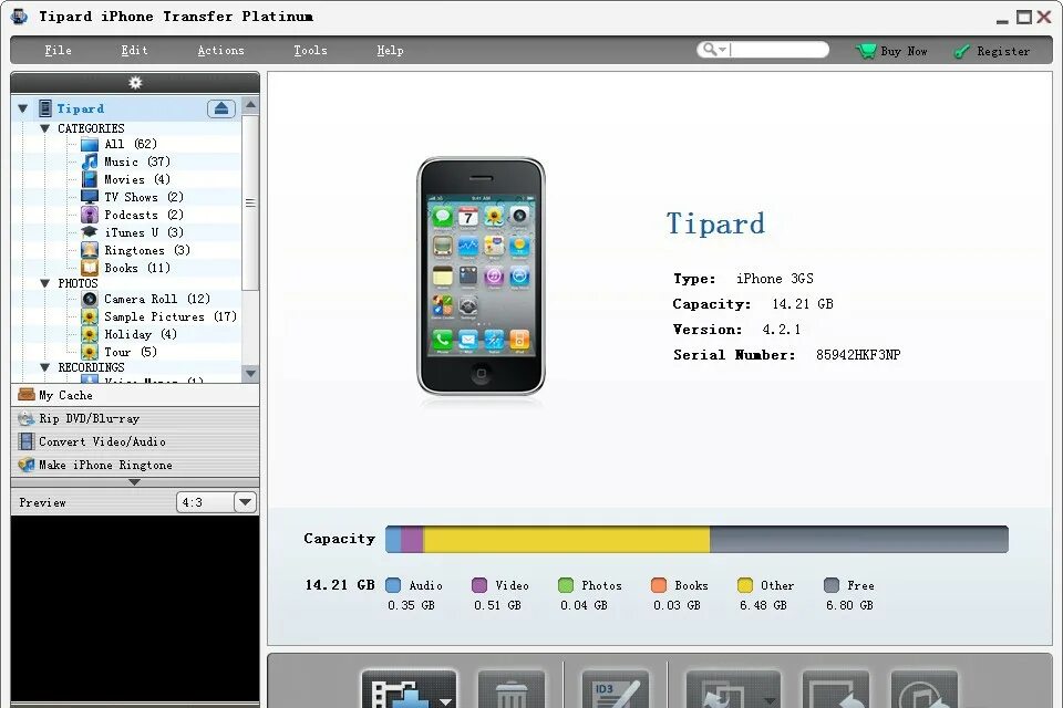 Приложения для айфона передача фото Tipard Softwares Platinum Tipard Converter Platinum