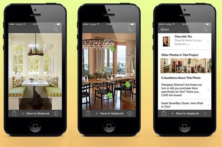 Приложения для дизайна интерьера на айфон Мы подскажем мобильные помощники в оформлении интерьера http://on.fb.me/1Mt84V6 