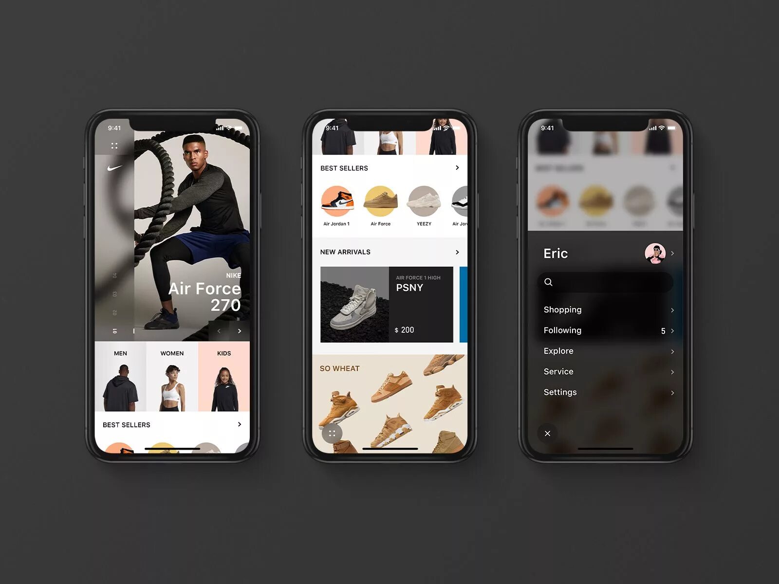 Приложения для дизайна интерьера на айфон Sneaker Homepage Ios app design, Phone apps, Homepage