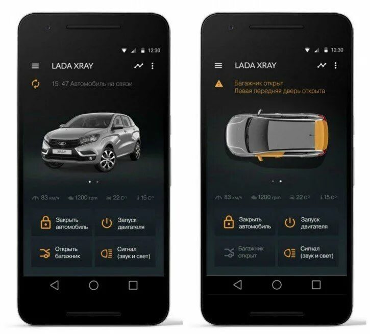 Приложения для подключения к машине АВТОВАЗ продолжает разработку телематической платформы LADA Connect, которая поз