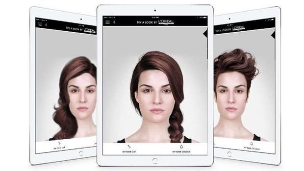 Приложения с прическами для женщин бесплатно L'appli qui permet de tester toutes les coiffures à l'infini existe enfin Kapsel