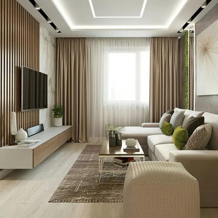 Пример дизайна гостиной Pin on Gesso da sala Luxury living room, Home interior design, Classy living roo