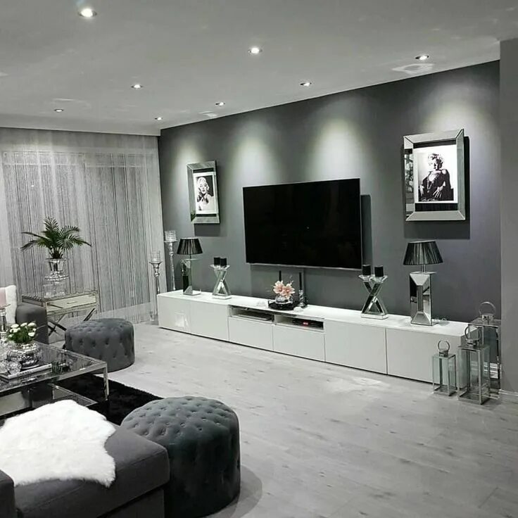 Пример дизайна гостиной 40 Perfect Scandinavian Living Room Design Ideas Living room scandinavian, Grey 