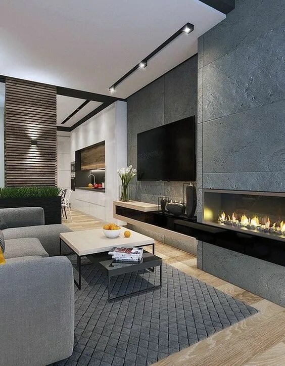 Пример интерьера в современном стиле Simple Ideas To Style Your Luxury Interiors Living room designs, Modern contempo