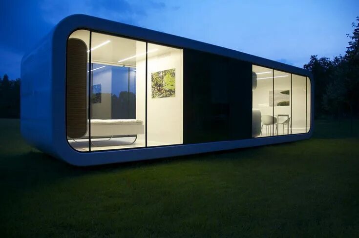 Пример кп на модульный дом Modular units by Coodo offer multiple combinations for small living Architecture