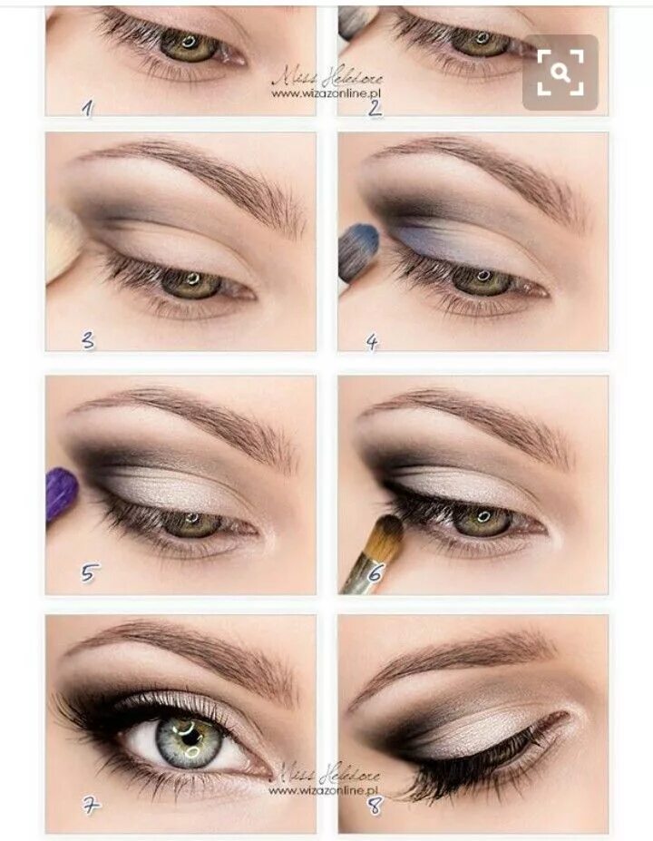 Пример макияжа глаз Pin on Makeup Hooded eye makeup tutorial, Hooded eye makeup, Eye makeup