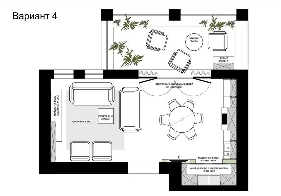 Пример планировки гостиной Living room design drawings (65 Photos)