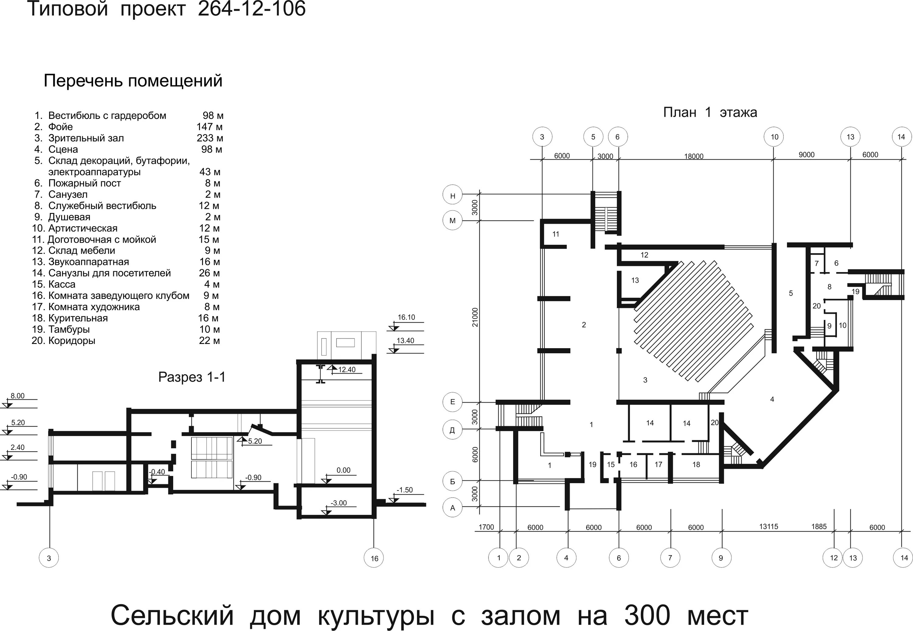 Пример проекта дома культуры Вентиляция