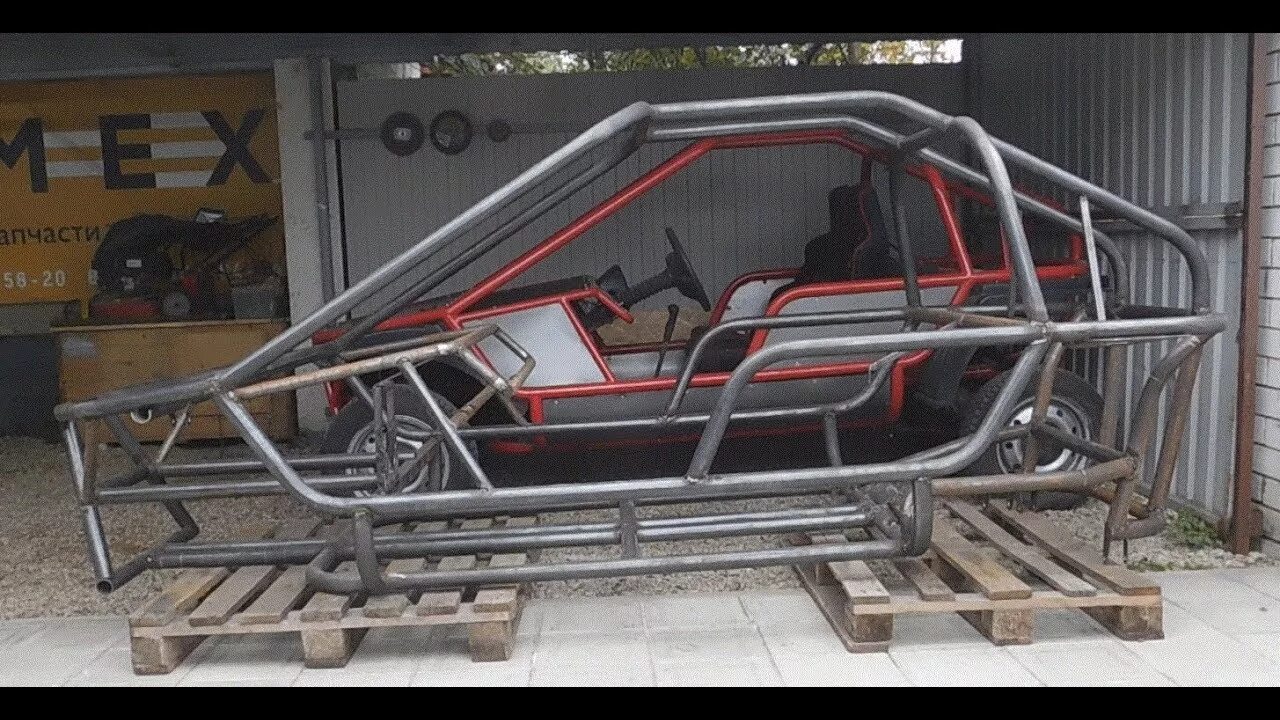 Пример самодельный Багги своими руками.Изготовление каркаса.How to make a car.Homemade buggy. - You