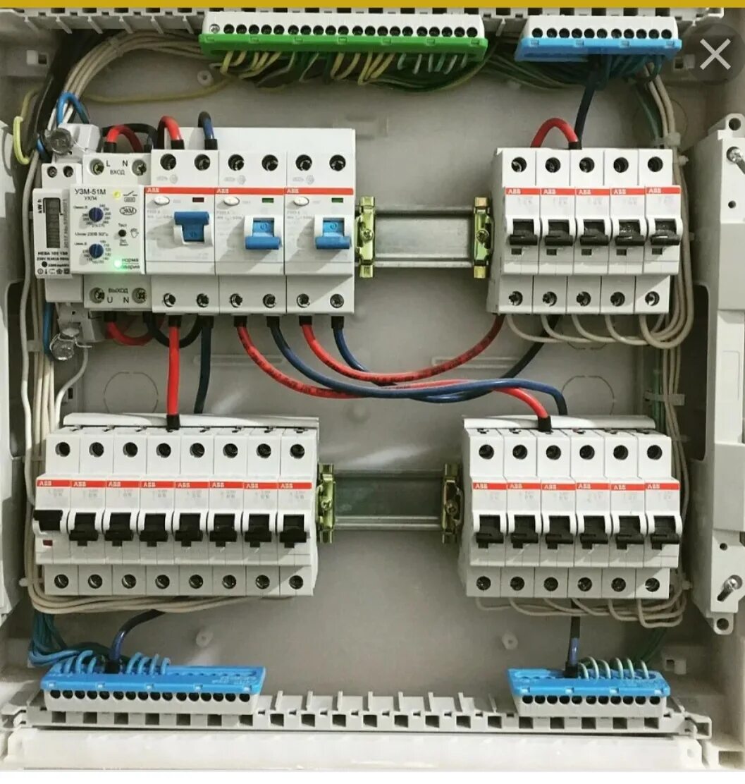 Пример сборки электрического щита для дома Почему в современных кондиционерах нет защиты от перенапряжения?