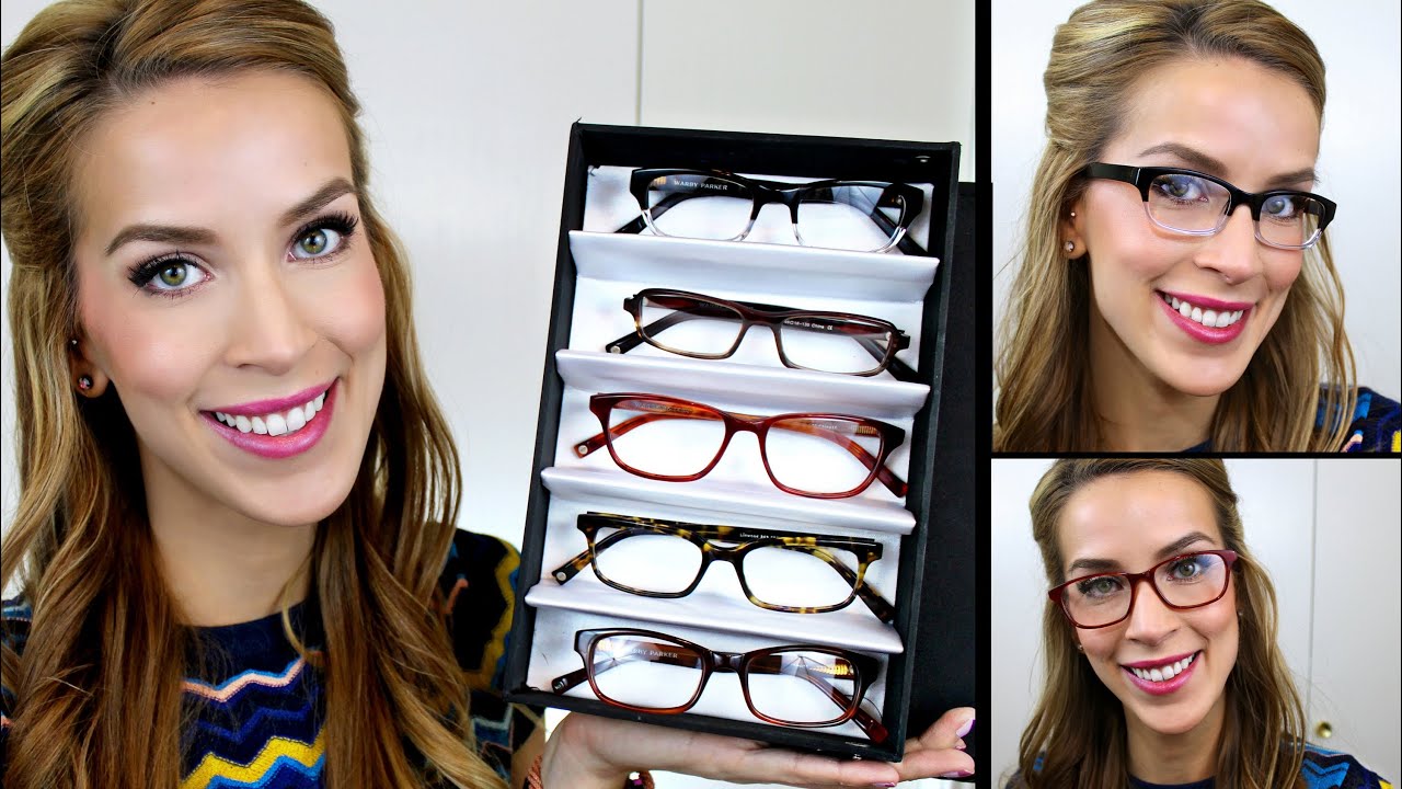 Примерить очки по фото New Glasses! Warby Parker Glasses Try-On! Help me choose ♡ LeighAnnSays - YouTub