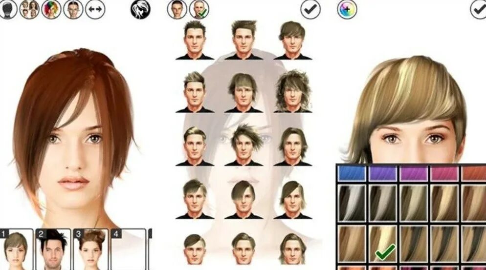 Примерить стрижку онлайн по фото бесплатно Looking Through The Best Hairstyling Games, Apps And Simulators - Kpopmap - K-Tr