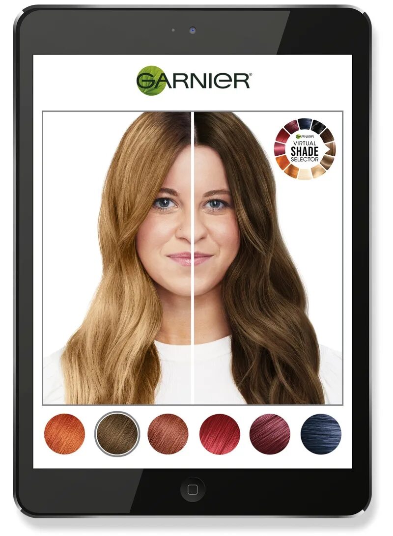 Примерить цвет волос по фото Garnier teams up with Modiface to launch new AI powered try-on tool