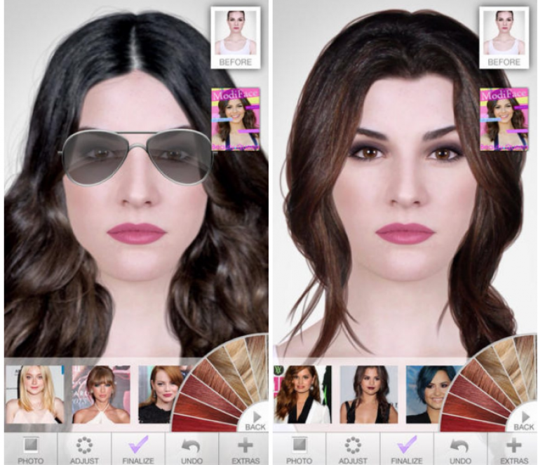 Примерить волосы онлайн по фото Онлайн подобрать цвет волос по фото: Лучшие 8 приложений 2019