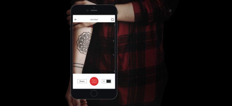 Примерка тату по фото Смартфон поможет примерить татуировку - Hi-Tech Mail