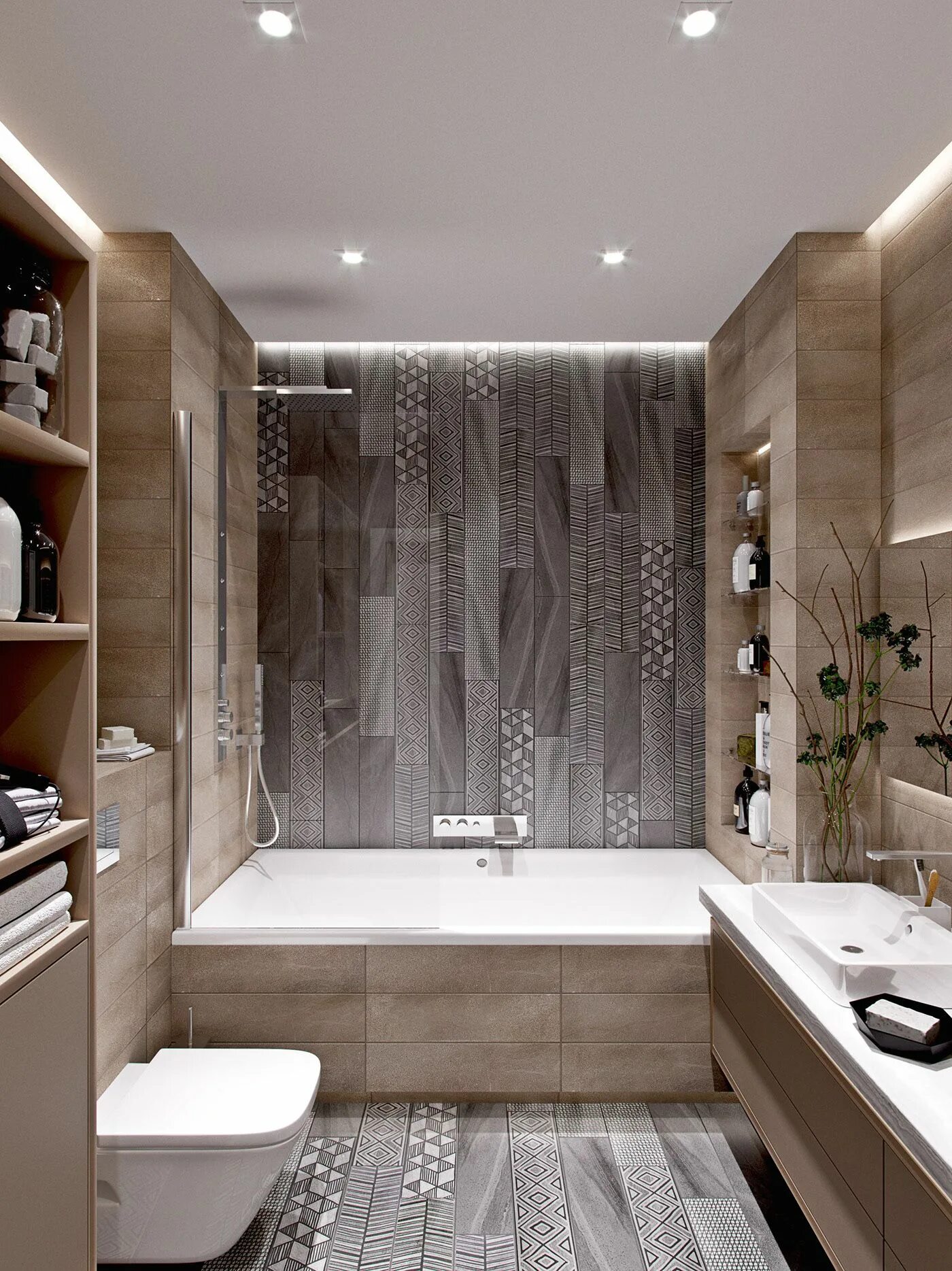 Примеры дизайна ванной Pin on Bathroom interior design