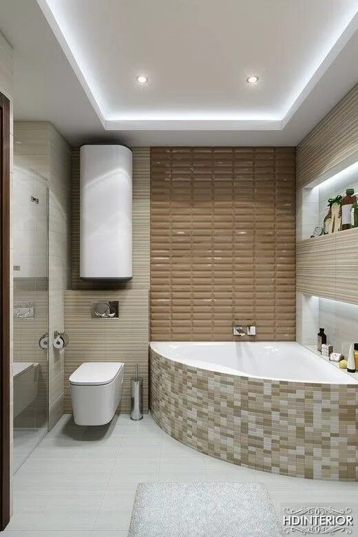 Примеры дизайна ванной Pin on Bathroom Small bathroom interior, Bathroom interior, Grab bars in bathroo