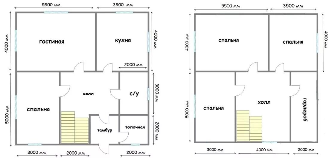 Примеры домов 9 на 9 Проекты домов 9 9 2 этажа