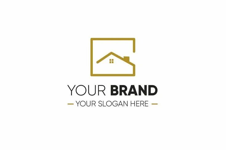 Примеры домов брендов Creative House Logo Design for Real Estate Business