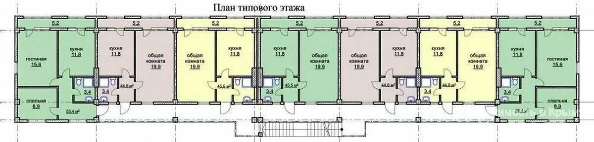 Примеры домов галерейного и коридорного типа Недорогие квартиры в Севастополе - смотрим галерейки. Севастополь реальный Дзен