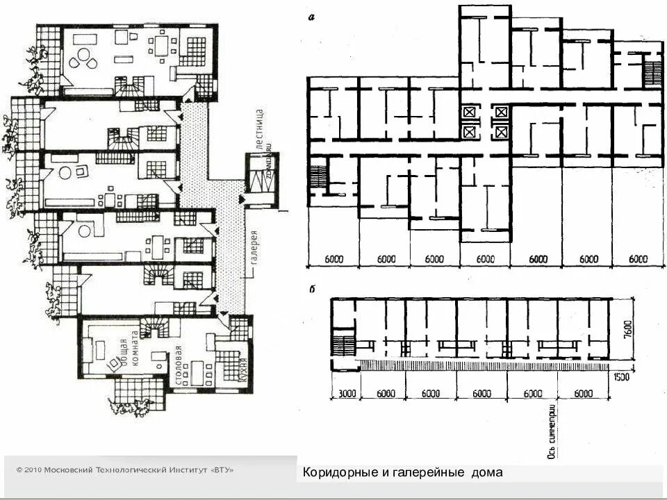 Примеры домов галерейного и коридорного типа Коридорные жилые дома: найдено 90 изображений