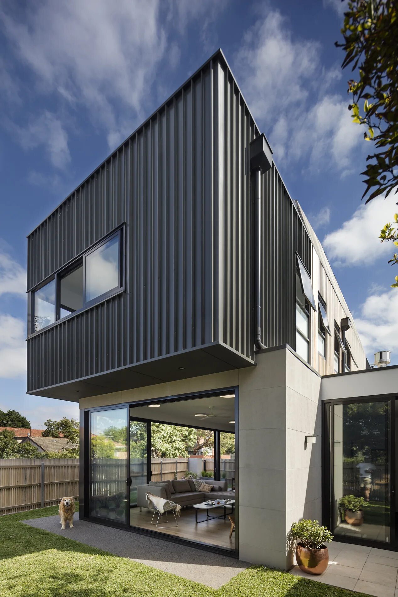 Примеры домов из металла Gallery of St Kilda East Townhouses / Jost Architects - 2