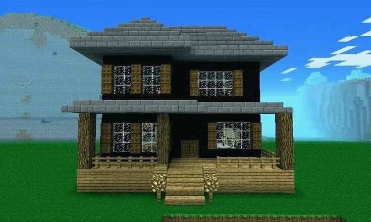 Примеры домов в майнкрафте Pin on Minecraft houses Minecraft houses blueprints, Minecraft house designs, Mi