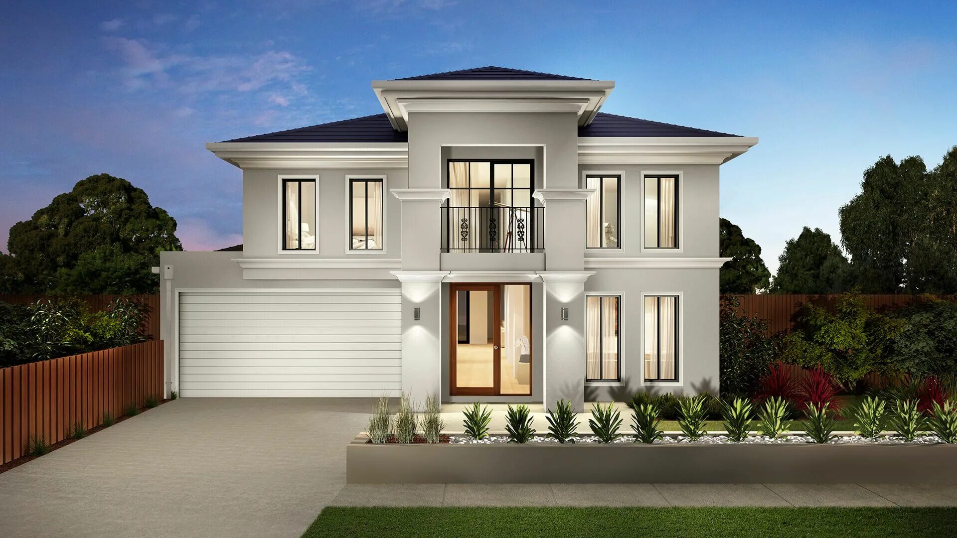 Примеры двухэтажных домов House Designs & House Plans in Melbourne Carlisle Homes Carlisle homes, Facade h