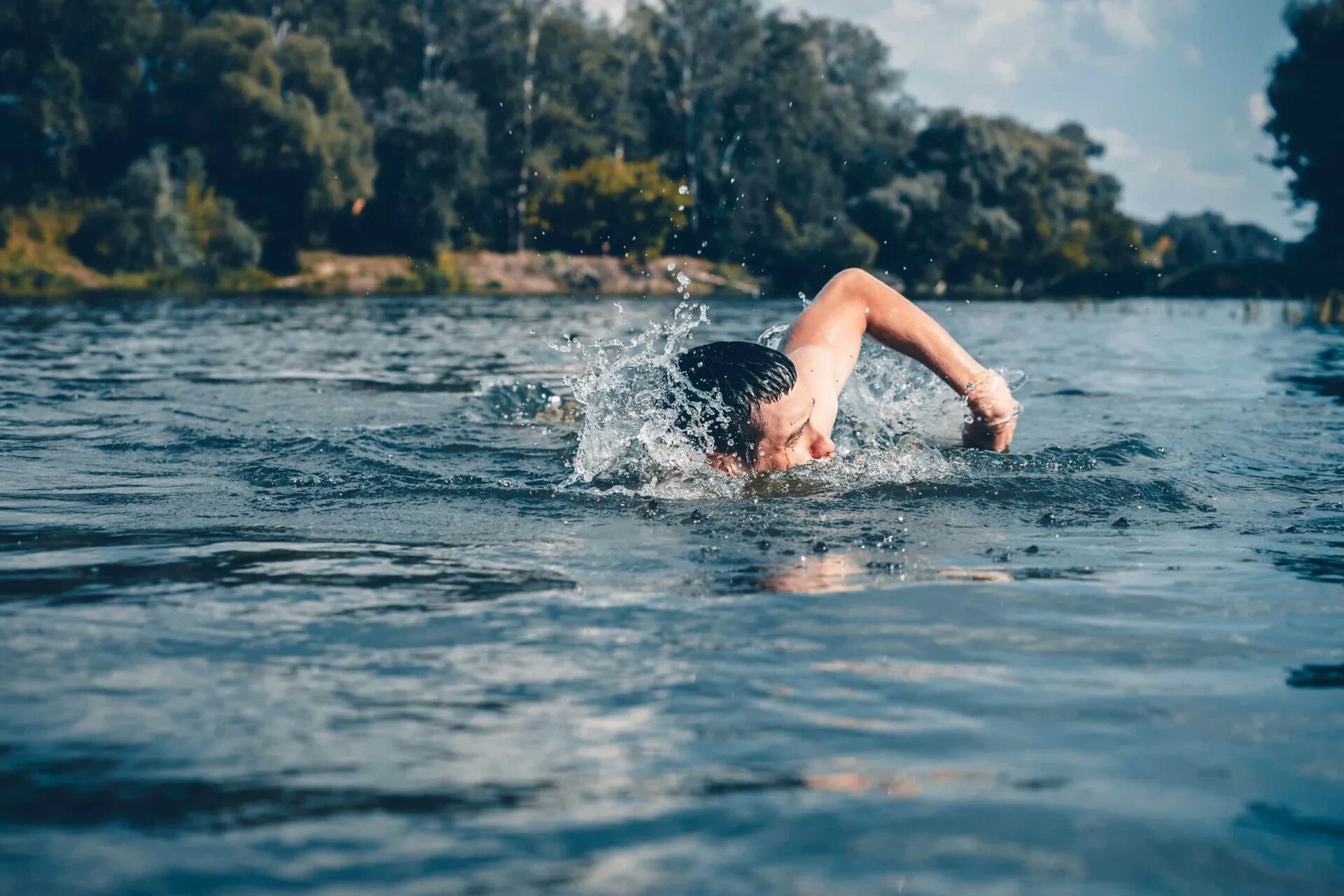 Примеры фото на воде Why is wild swimming suddenly so popular?