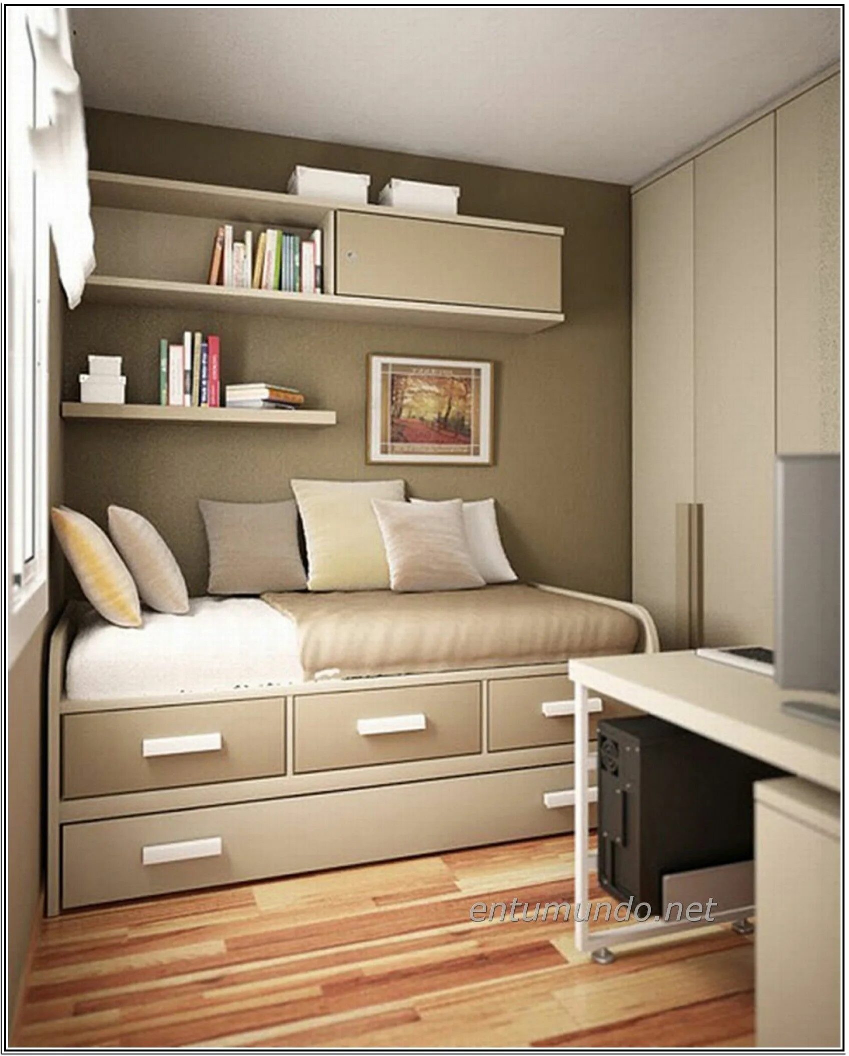 Примеры интерьера маленькой комнаты Wonderful Picture of Apartment Storage Ideas Apartment Storage Ideas Amazing Sma