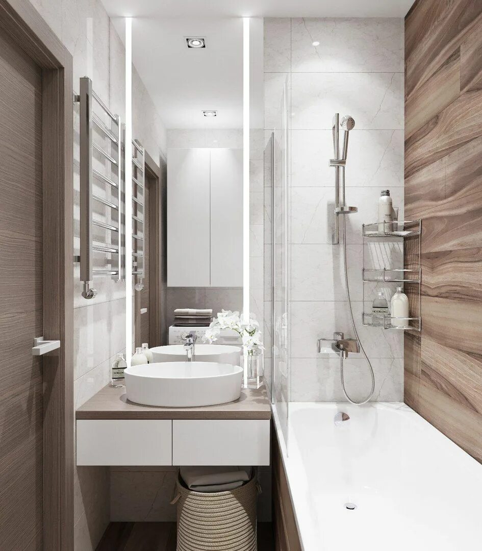 Примеры интерьера ванной комнаты небольшой Москва 46 кв.м. Modern bathroom design, Bathroom design small, Best bathroom des